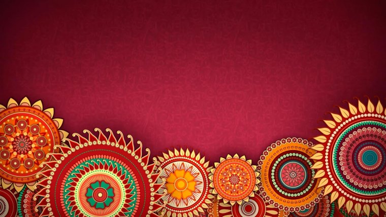 Цветочный фон для буклета