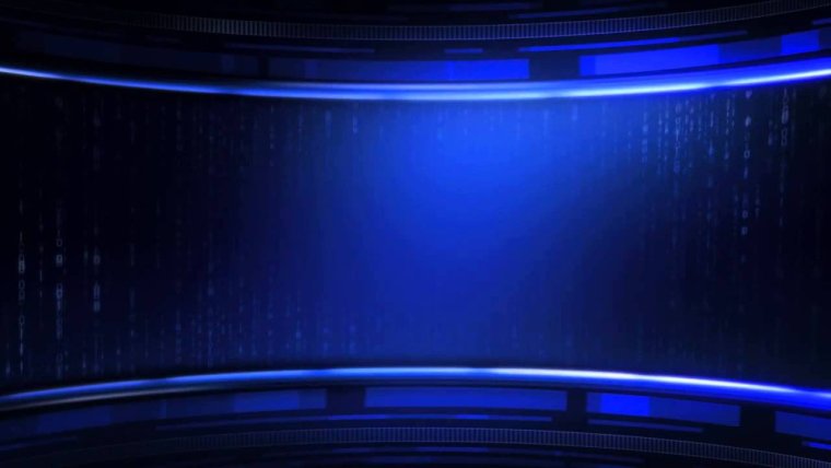 Синий новостной фон