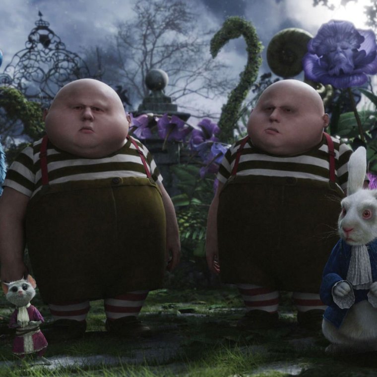 Алиса в стране чудес братья Труляля