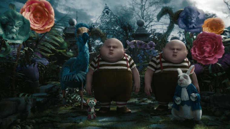 Алиса в стране чудес тим Бертон