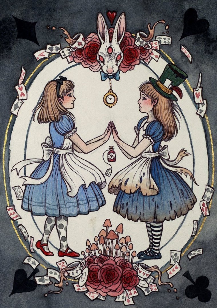 Алиса в стране чудес. Алиса в Зазеркалье