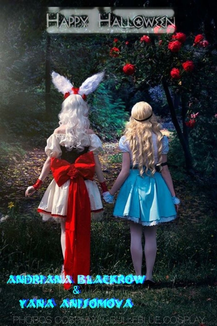 Белый кролик Алиса в стране чудес косплей