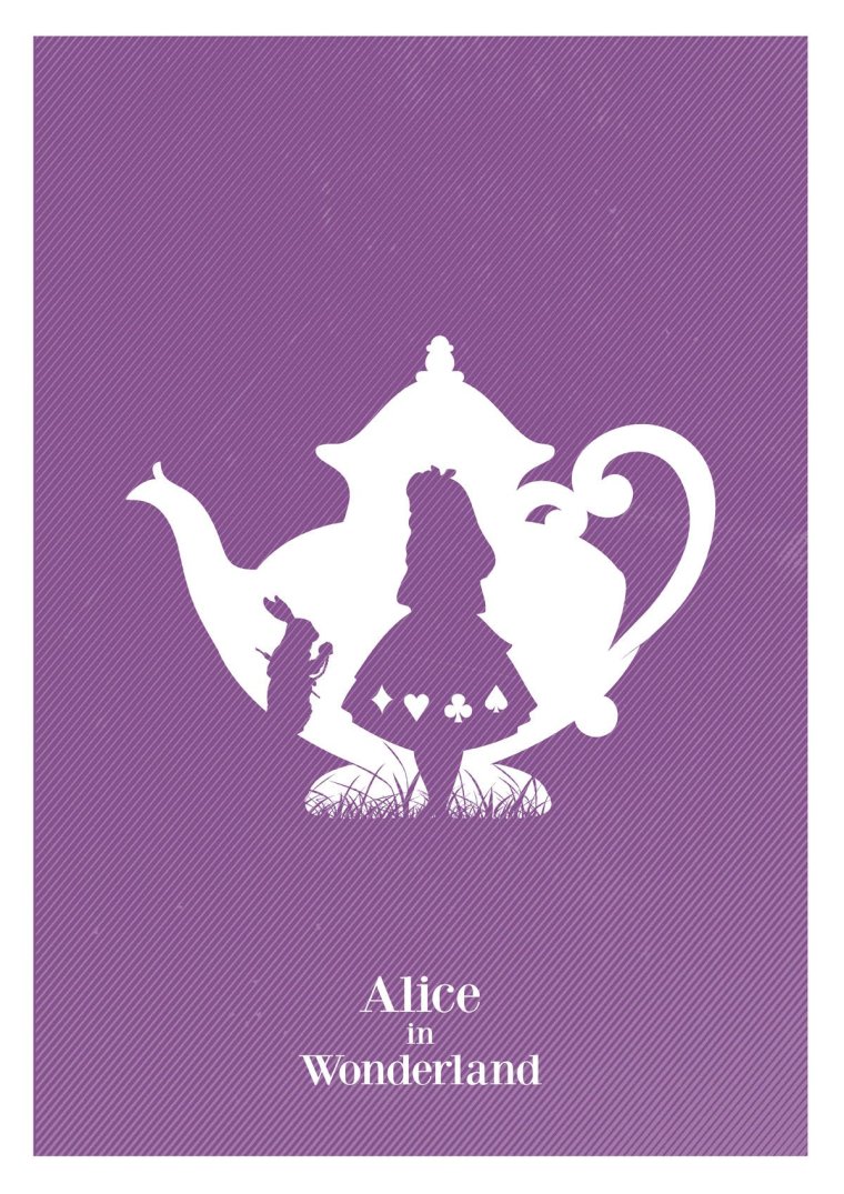 Алиса в стране чудес логотип