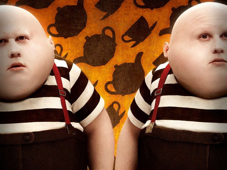 Алиса в стране чудес тралля и трулляч