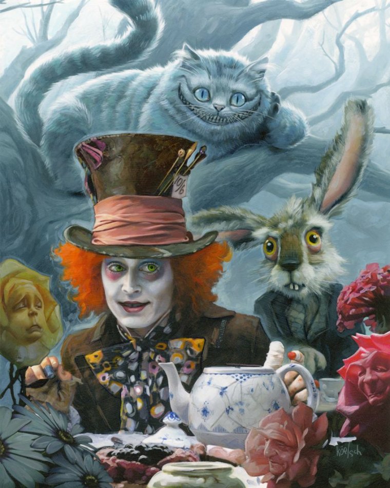 Алиса в Зазеркалье Шляпник