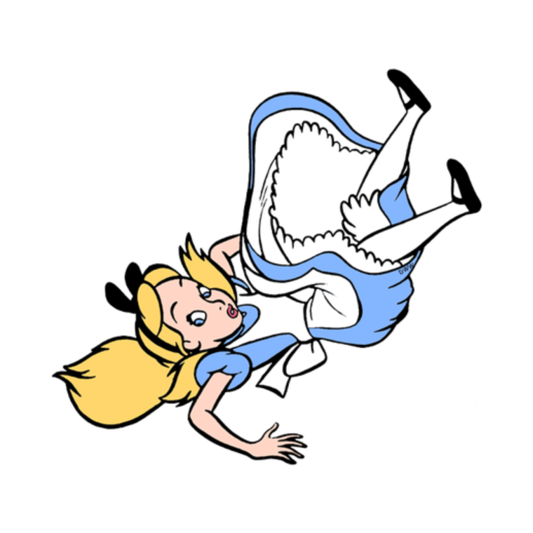 Алиса в стране чудес Дисней кроличья Нора