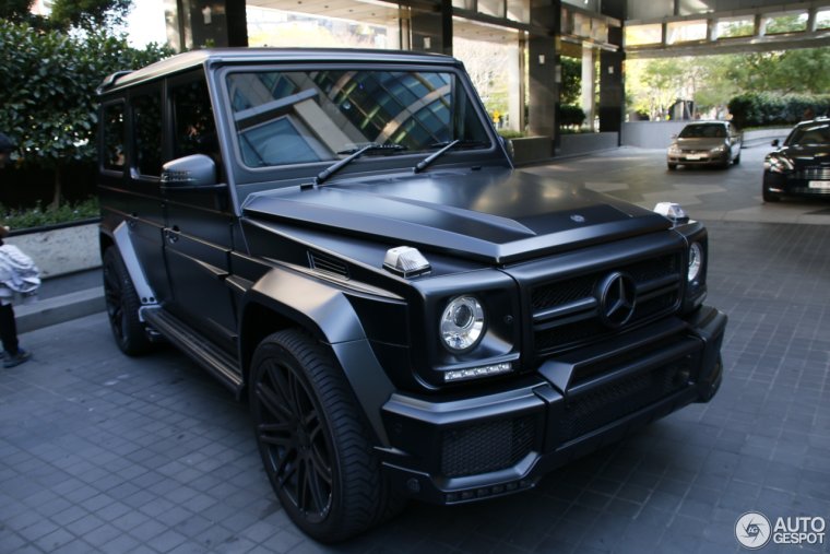Mercedes g63 AMG черный матовый