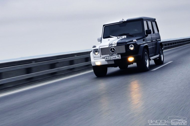 Mercedes Benz g55 AMG бандит