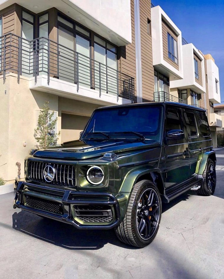Mercedes-Benz g63 AMG Green