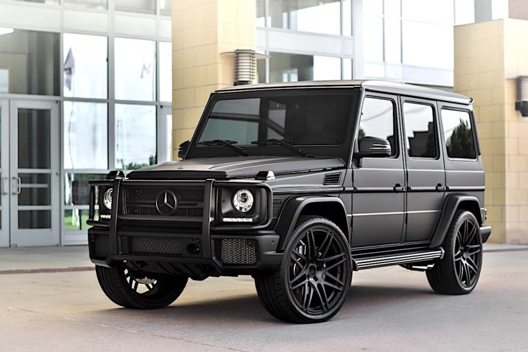 Mercedes g63 AMG черный матовый