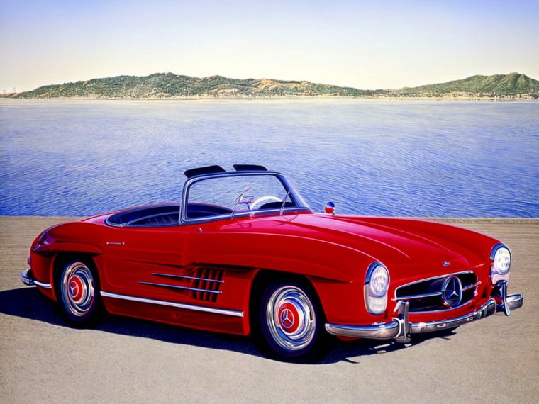 Mercedes-Benz 300sl кабриолет