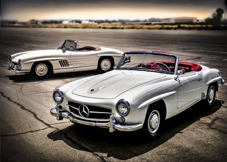 Mercedes-Benz 300sl Night