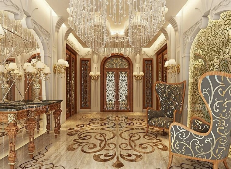 Холл в арабском стиле