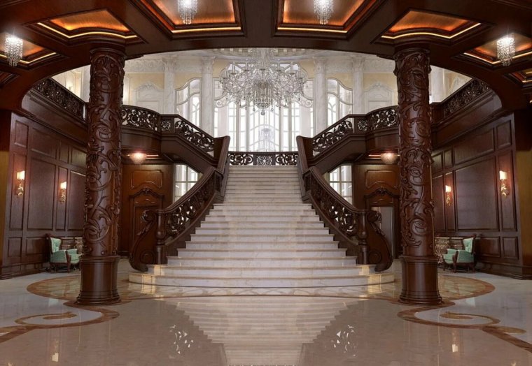 Грейнджер Холл особняк внутри комнаты