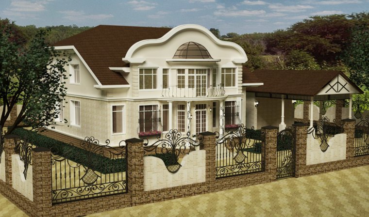 Проекты кавказских домов