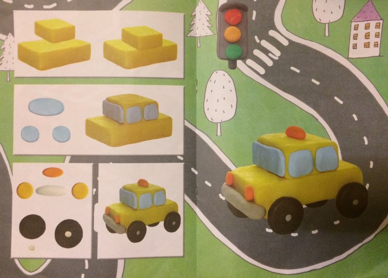 Аппликация транспорт в средней группе