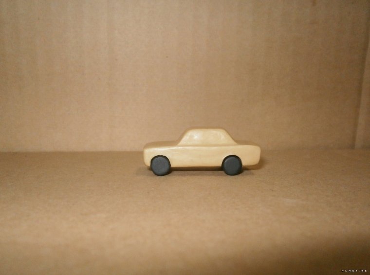 Пластилиновая машина в Лондоне