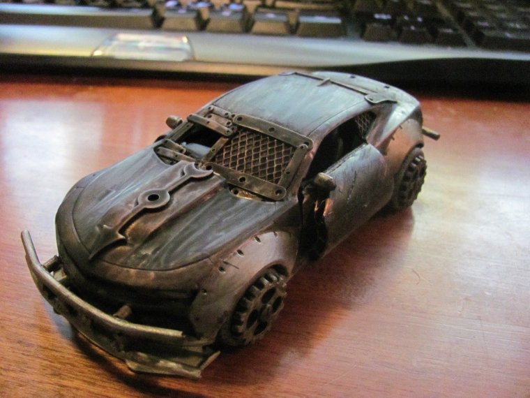 Лепка машинка