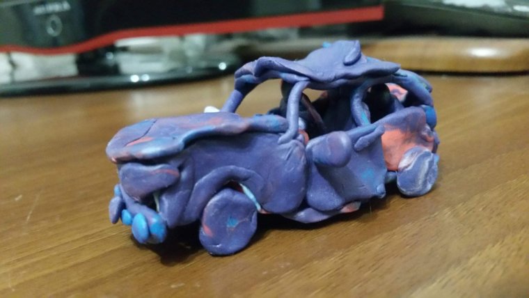 DAF XF 105 из пластилина