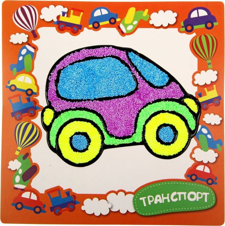 Поделки из пластилина для малышей машины