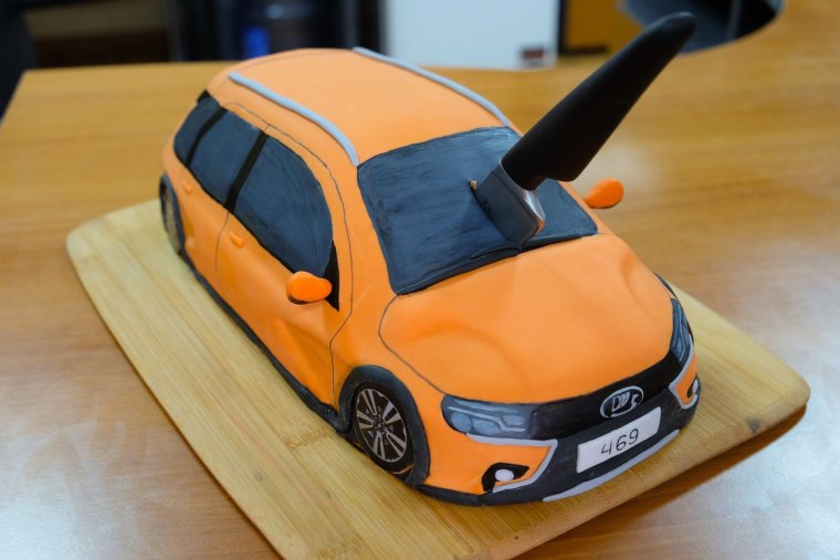 Модели автомобилей из пластилина