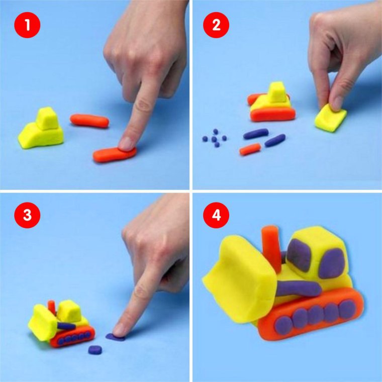 Лепка Полицейская машина