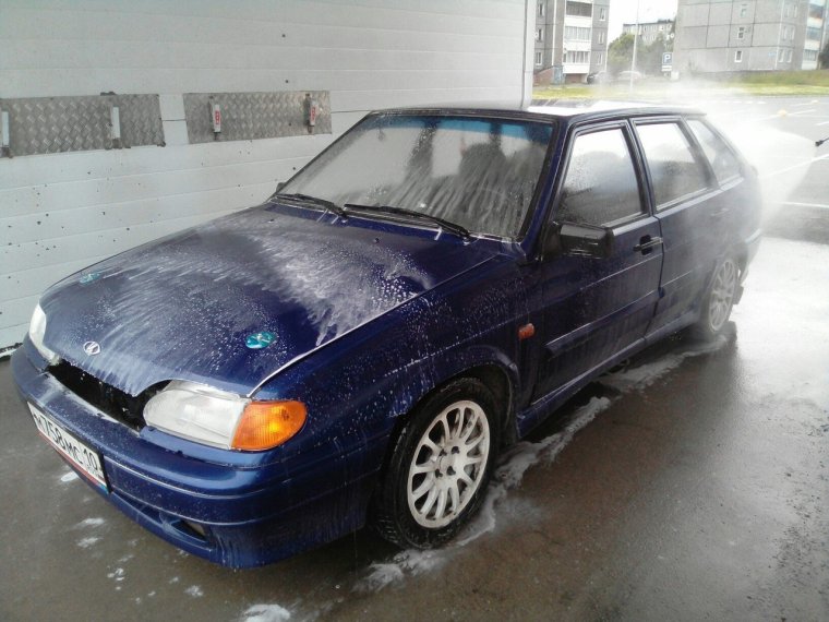 ВАЗ 2109 синяя на ВСМПО