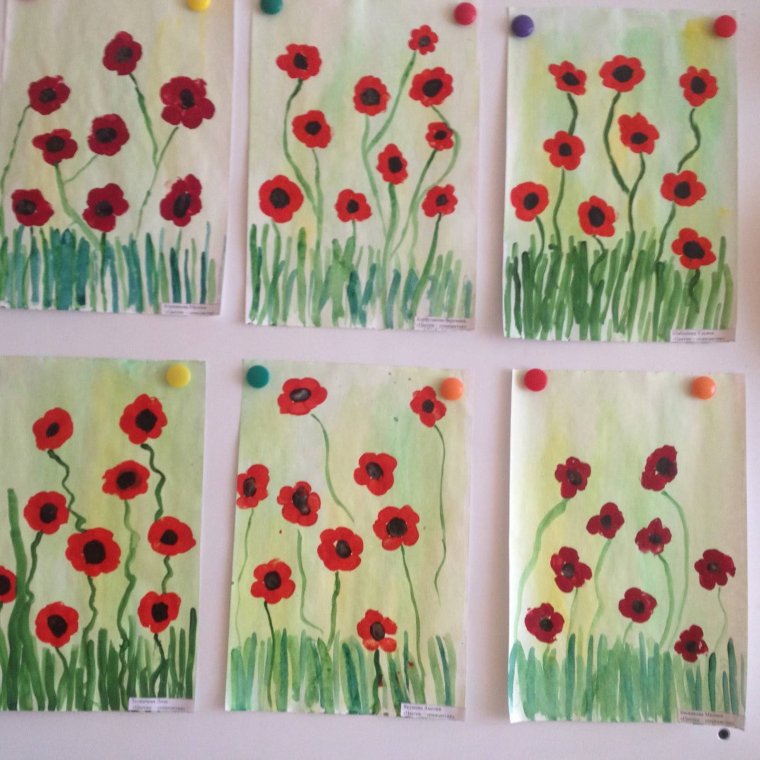 Рисование в старшей группе