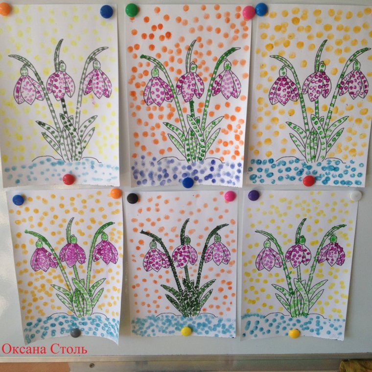 Рисование лето в старшей группе