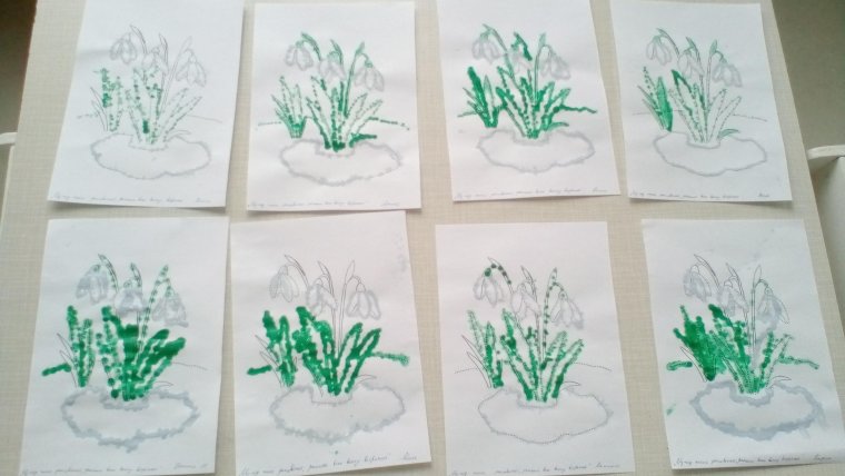 Нетрадиционное рисование салют Победы