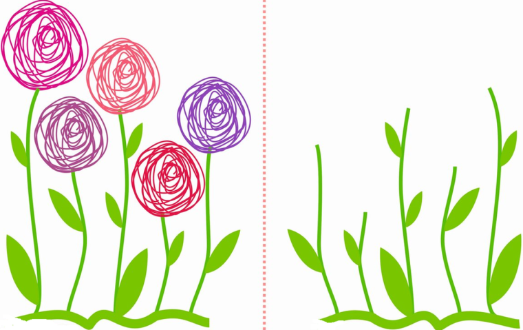 Кляксография монотипия