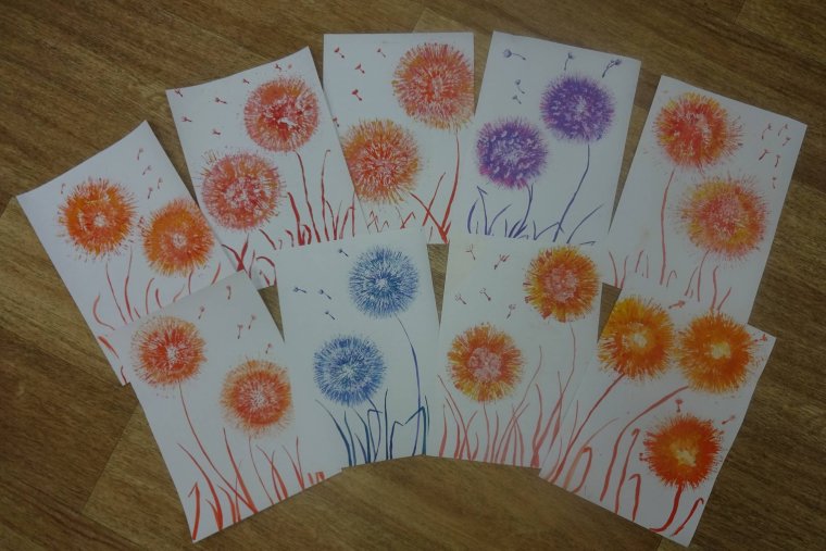 Нетрадиционное рисование в средней