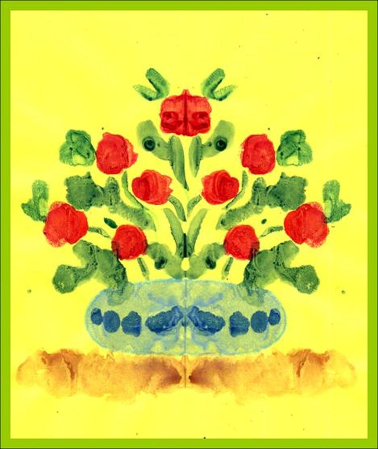 Незабудка поделка