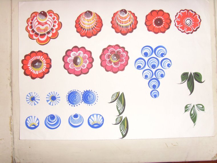 Рисование ватными Пало