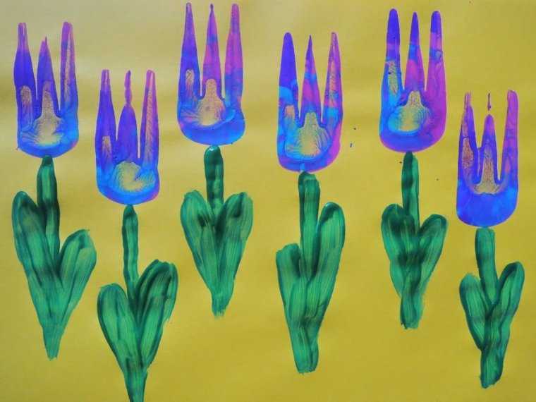 Аппликация в младшей группе