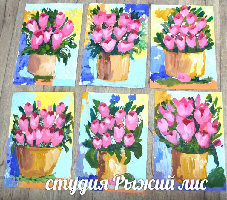 Интересные техники рисования для детей