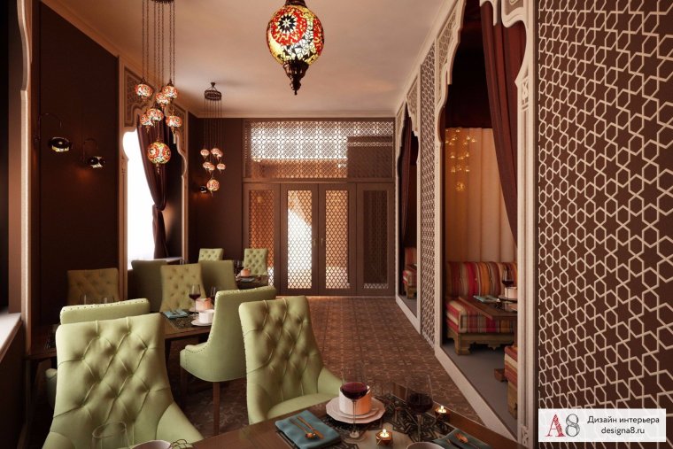 Маленькое кафе в Восточном стиле