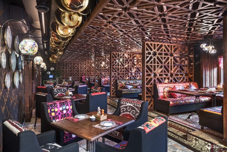 Чайхона интерьер ресторана Саратов