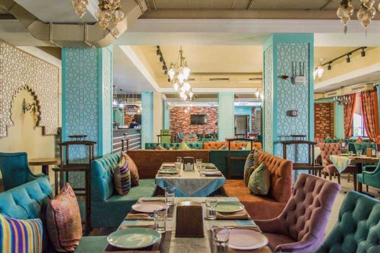 Ресторан в марокканском стиле