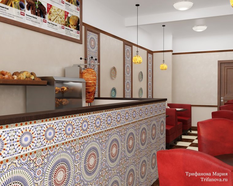 Кафе узбекской кухни