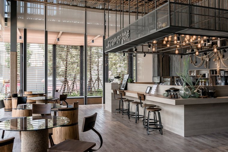 Интерьер кофейни