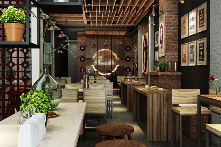 Концептуальная кофейня