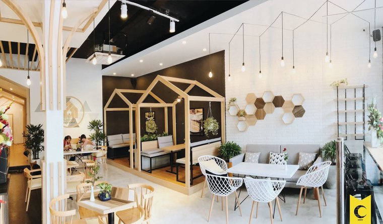 Кафе интерьер бехайнс