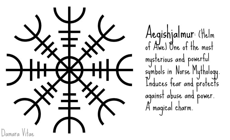 Шлем ужаса эскиз узор