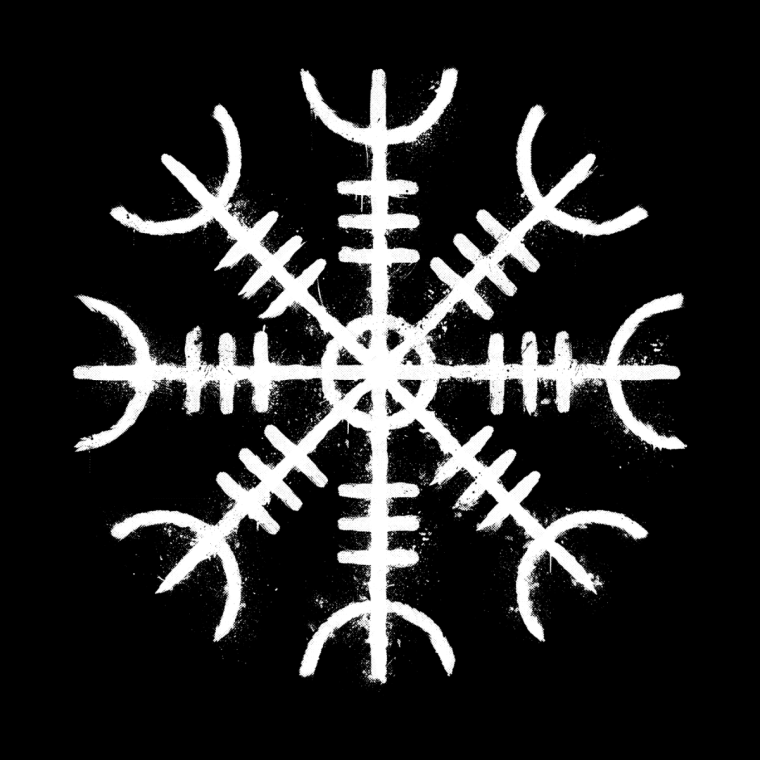 Ægishjálmur тату