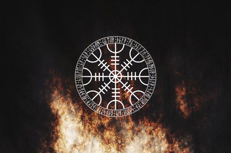 Компас викингов вегвизир