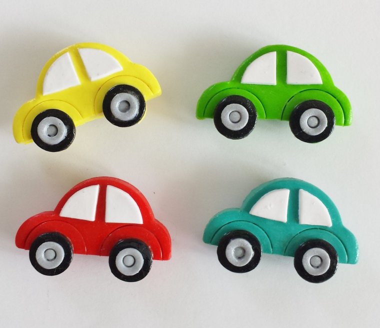 Машина из пластилина