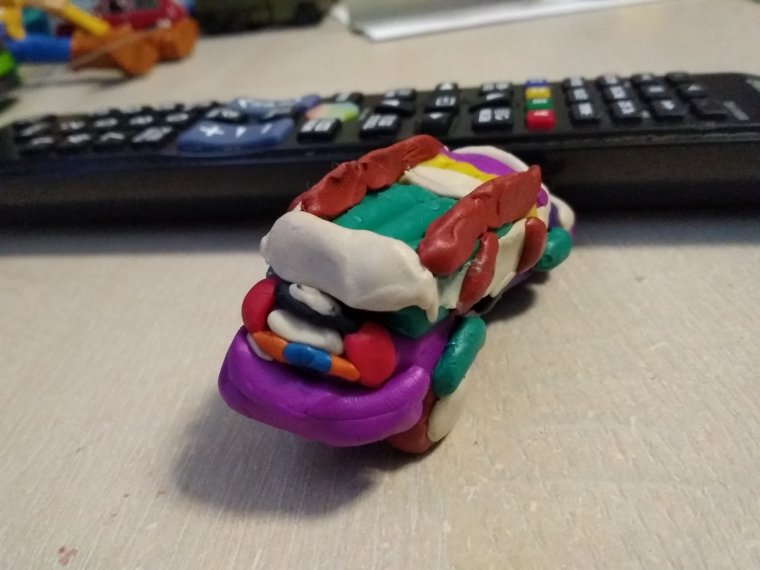 Пластилинки машинки