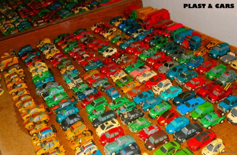 Крутые машины из пластилина