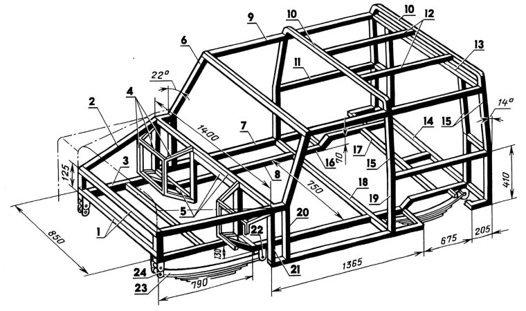 Багги st4 чертежи